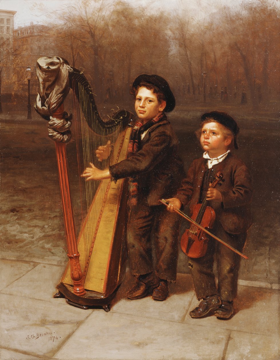 Pikkurattaat, 1874 tekijältä John George Brown