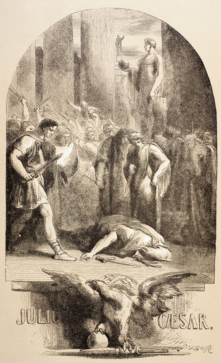 Julius Caesar, 1890 tekijältä John Gilbert