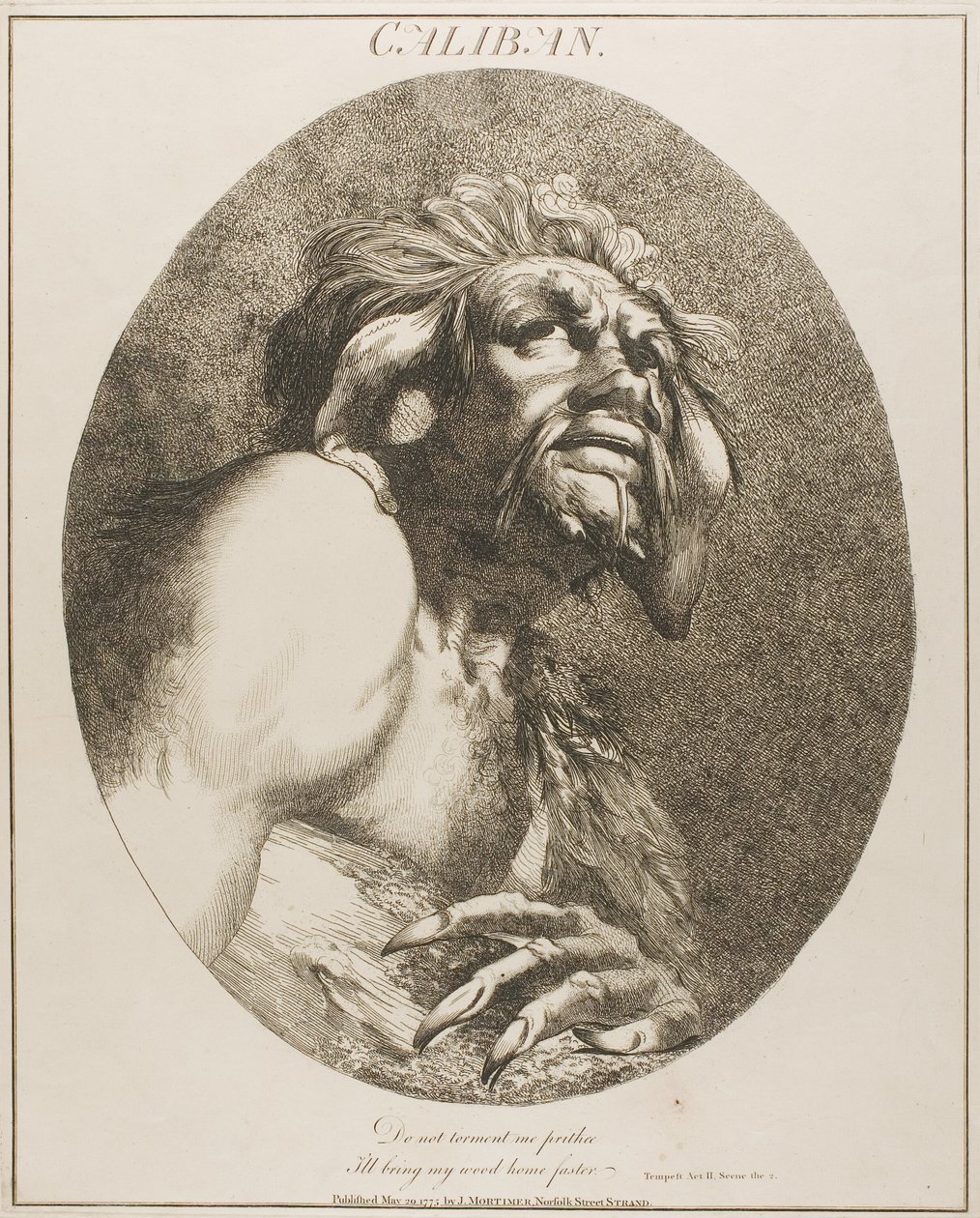 Caliban tekijältä John Hamilton Mortimer