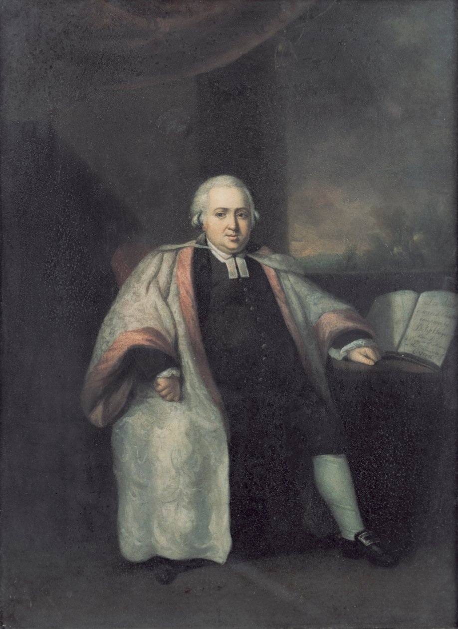 Tohtori Philip Hayes, 1788 tekijältä John Hamilton Mortimer