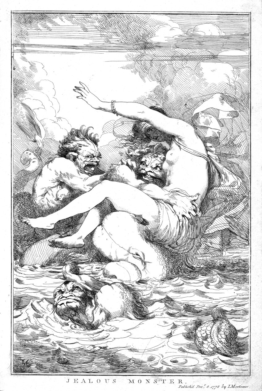 Kateellinen hirviö, 1778 tekijältä John Hamilton Mortimer