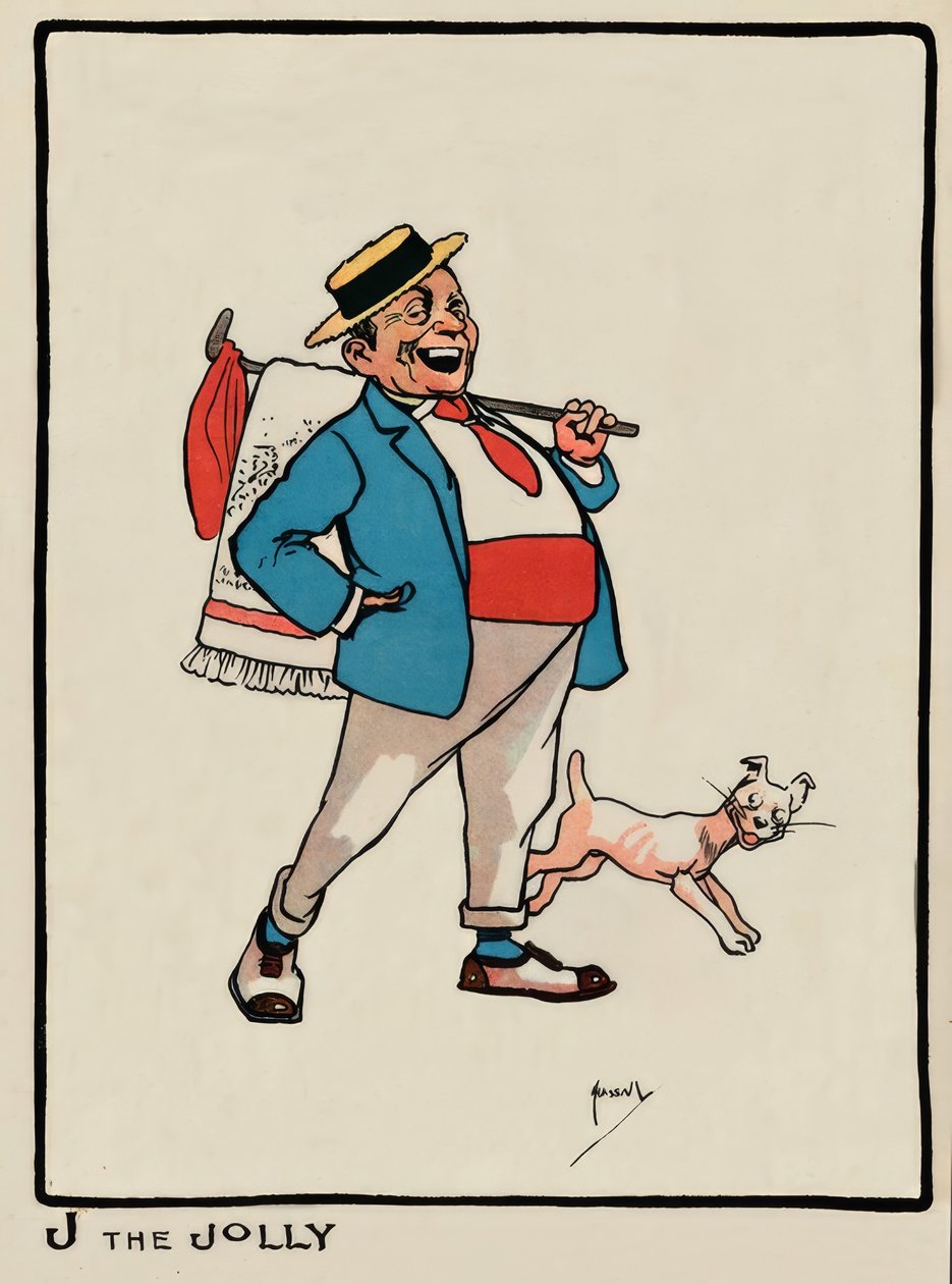 J the Jolly / J. Hassall / piirustus, 1903 tekijältä John Hassall