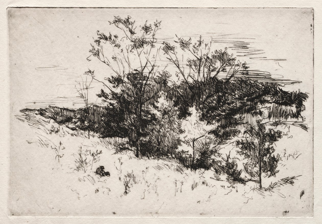 Syksyinen maisema, 1879-80. tekijältä John Henry Twachtman