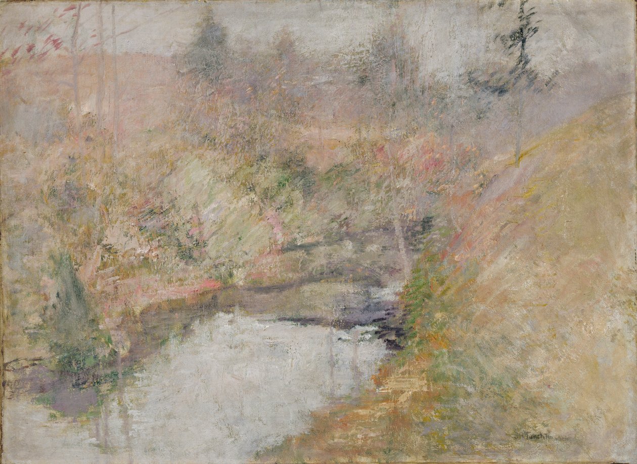 Hemlock Pool, n. 1890-1900. tekijältä John Henry Twachtman