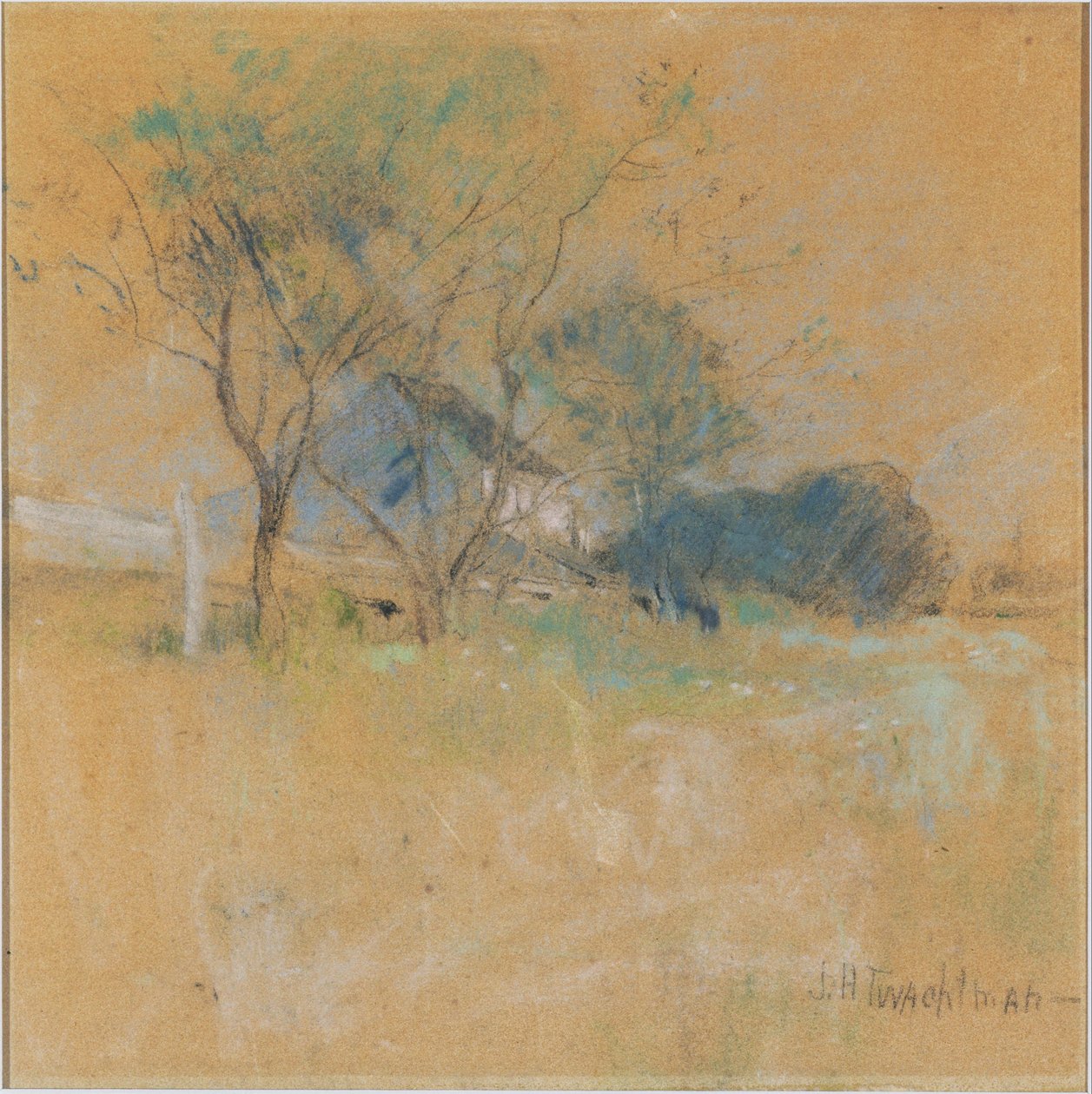 Talo ja puu tekijältä John Henry Twachtman