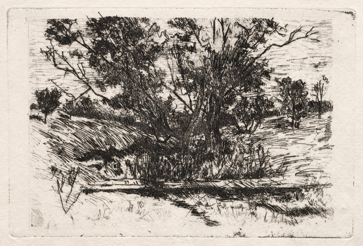 Lähellä Cincinnatia, Ohio. tekijältä John Henry Twachtman