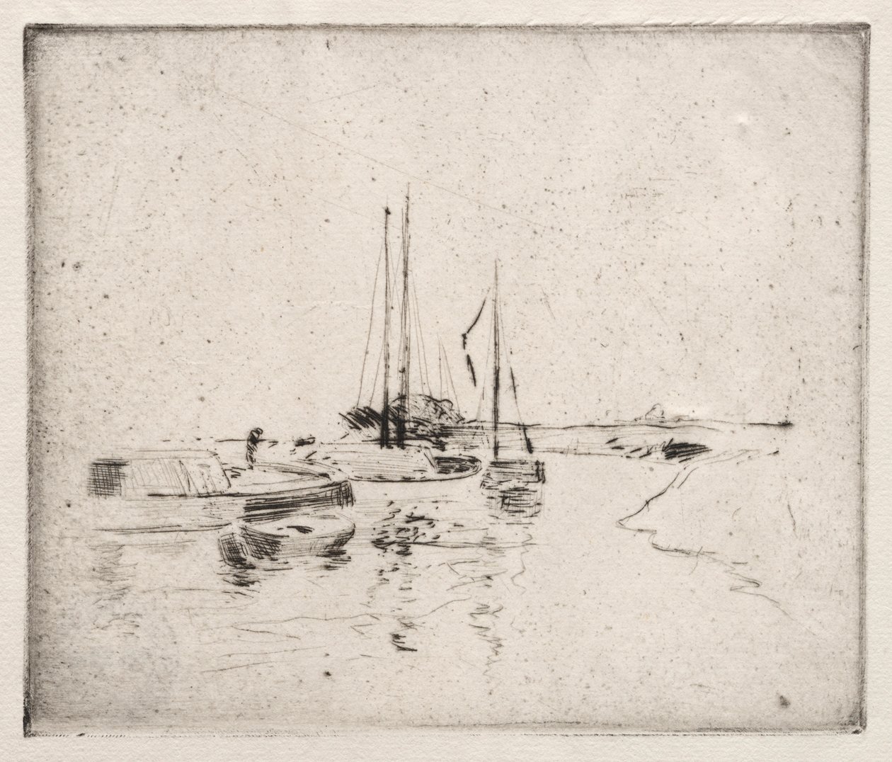 Dordrechtin lähellä. tekijältä John Henry Twachtman