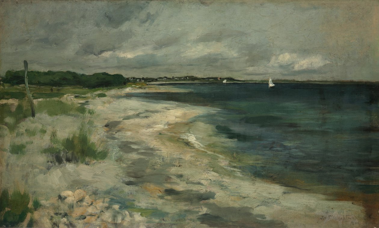 Myrskypilvet, 1880. tekijältä John Henry Twachtman