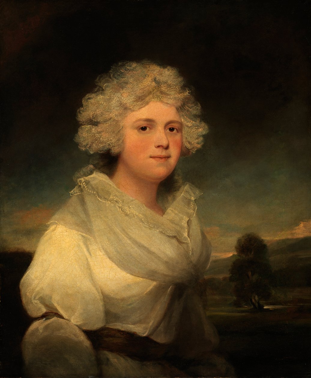 Rouva Abington, 1700-luvun loppu - 1800-luvun alku. tekijältä John Hoppner