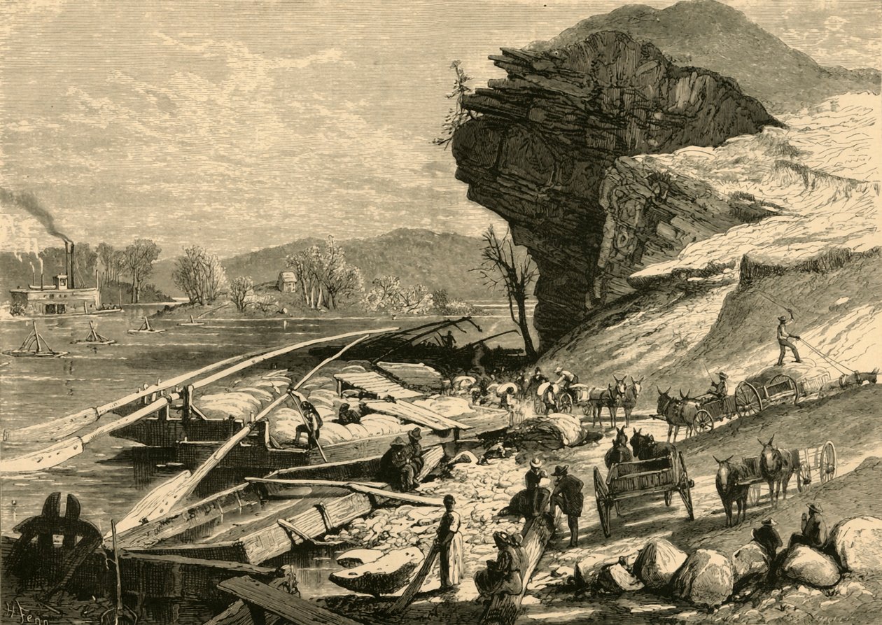 Tennessee Chattanoogassa, 1872. tekijältä John J. Harley