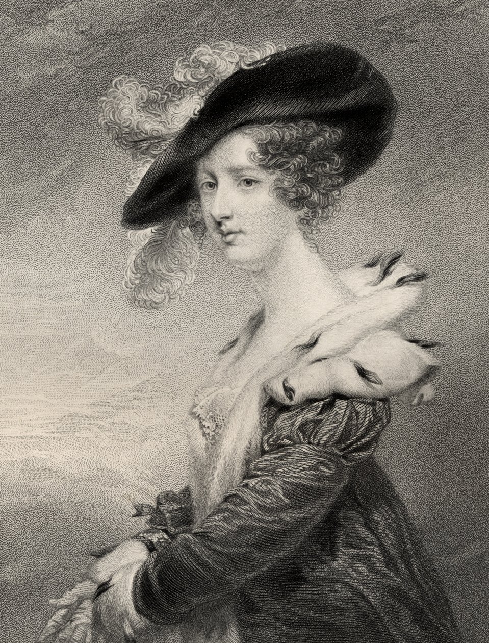 Georgiana (Howard), Lady Dover tekijältä John Jackson
