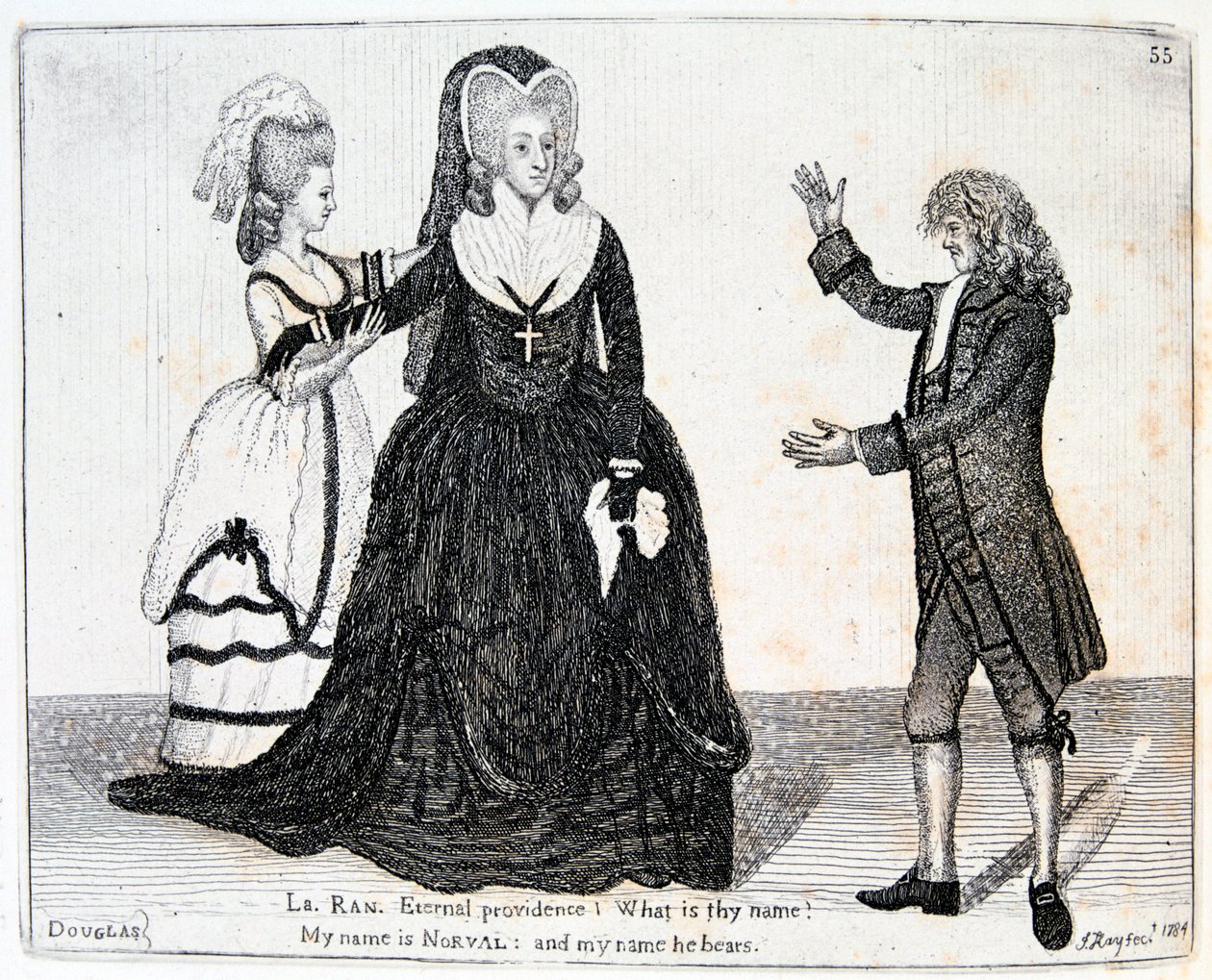 Sarah Siddons, englantilainen näyttelijä, 1784. tekijältä John Kay