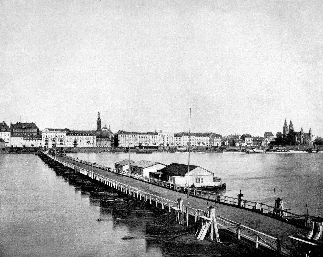 Koblenz Reinin rannalla, Saksa, 1893 tekijältä John L. Stoddard