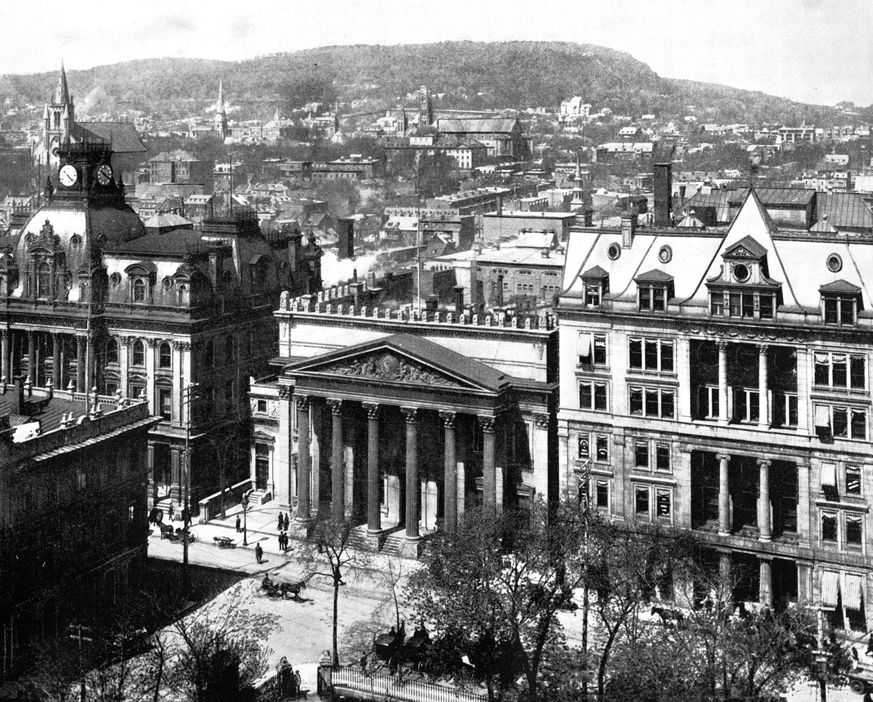 Montreal ja Mount Royal, Kanada, 1893. tekijältä John L. Stoddard