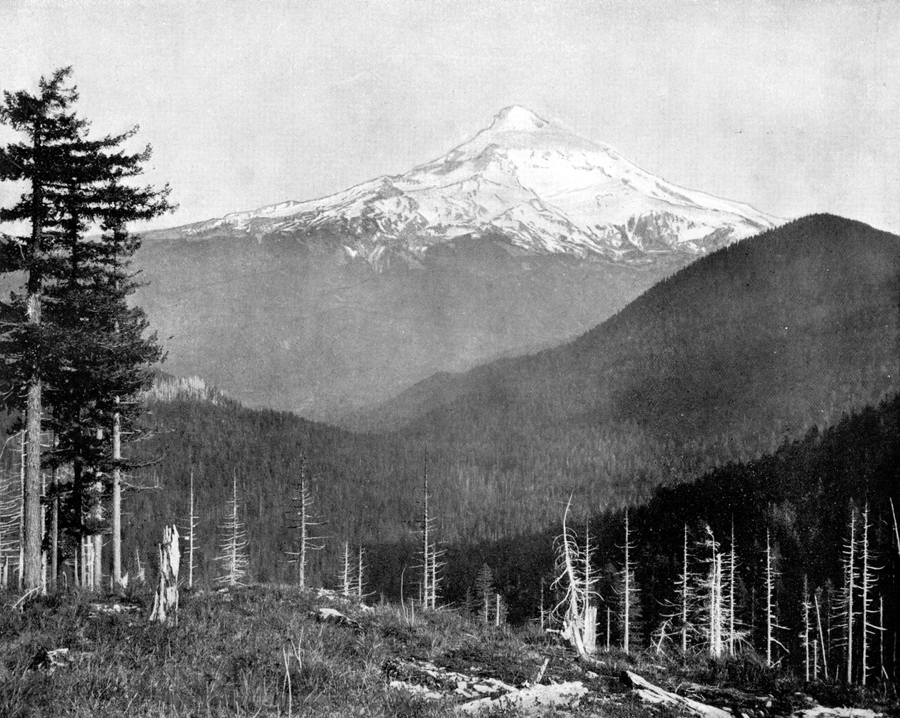 Mount Hood, Oregon, Yhdysvallat, 1893. tekijältä John L. Stoddard