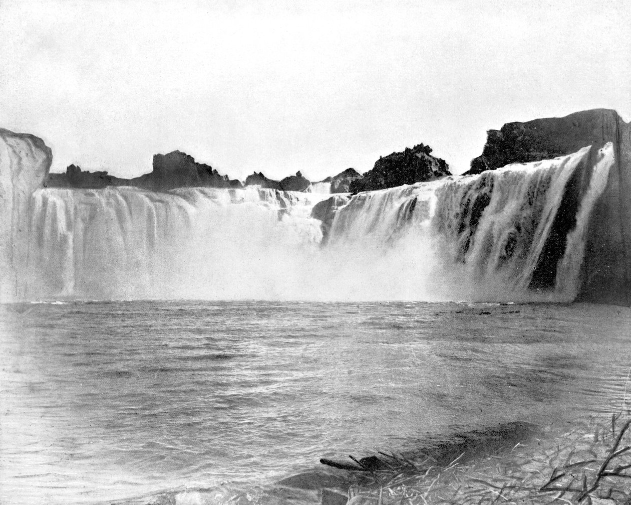 Exploitation Falls, Idaho, Yhdysvallat, 1893. tekijältä John L. Stoddard