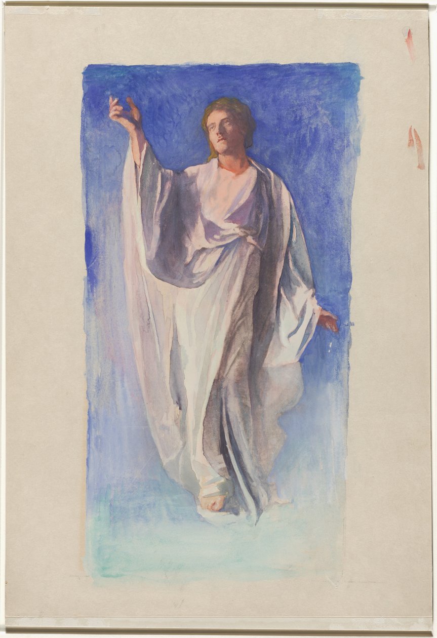 Kristuksen ylösnousemus, n. 1902. tekijältä John La Farge
