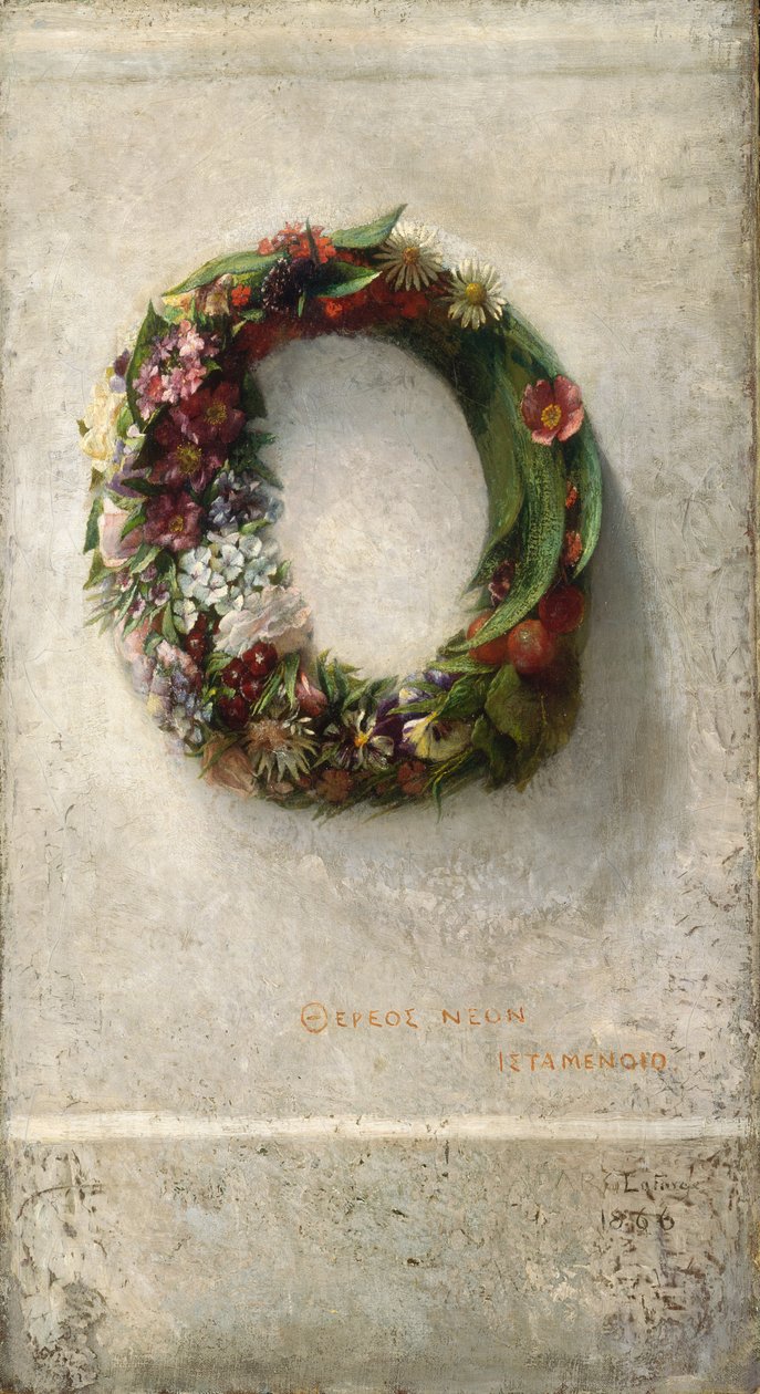 Kukkaseppele, 1866. tekijältä John La Farge