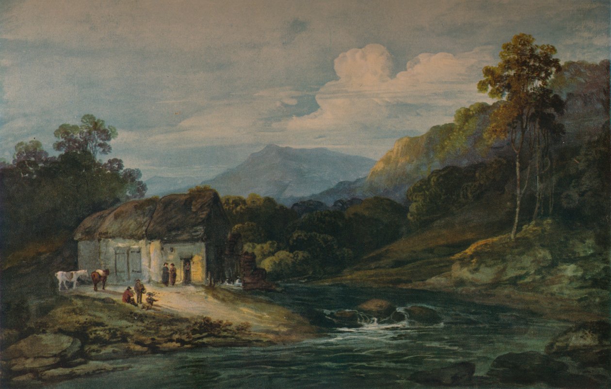 The Mill in Combe Neath, c1776 tekijältä John Laporte