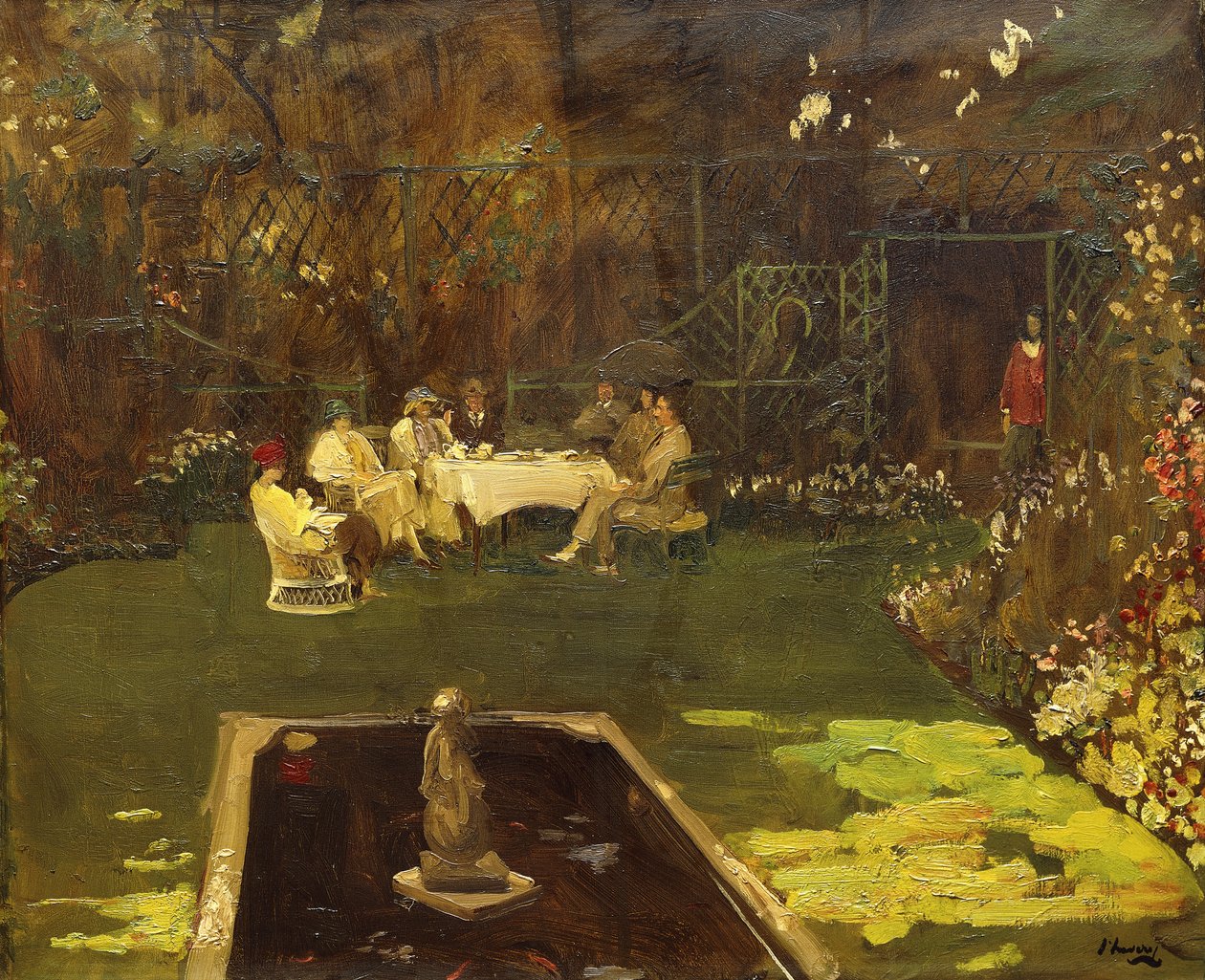 Ardilean puutarha tekijältä John Lavery