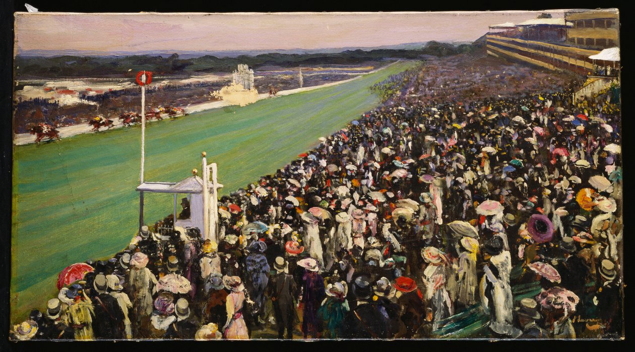 Gold Cup, Ascot, Royal Enclosure tekijältä John Lavery