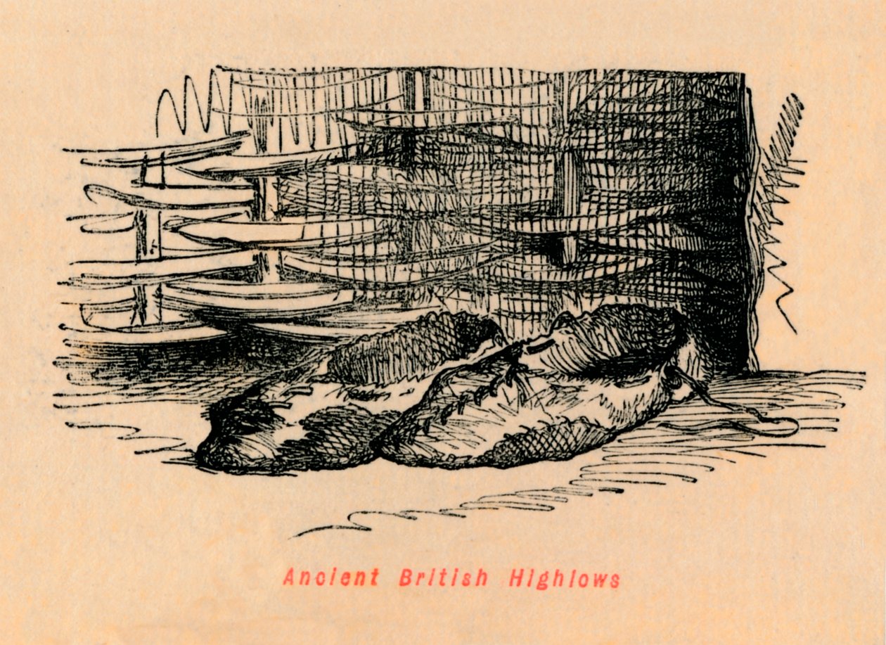 Ancient British Highlows, c1860, c1860. tekijältä John Leech