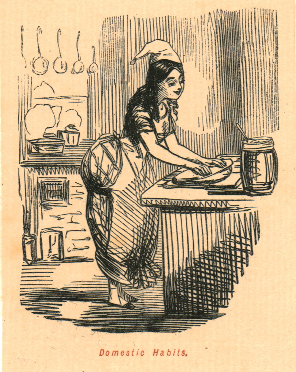Kotimaiset tottumukset, 1897. tekijältä John Leech