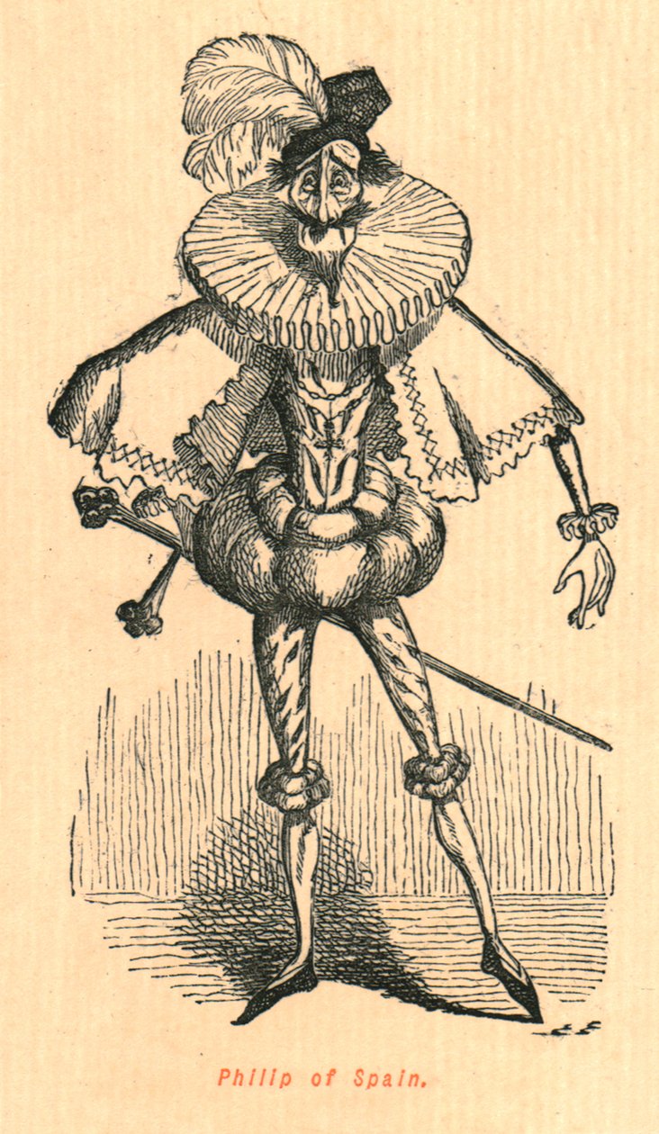 Philip Espanjalainen, 1897. tekijältä John Leech