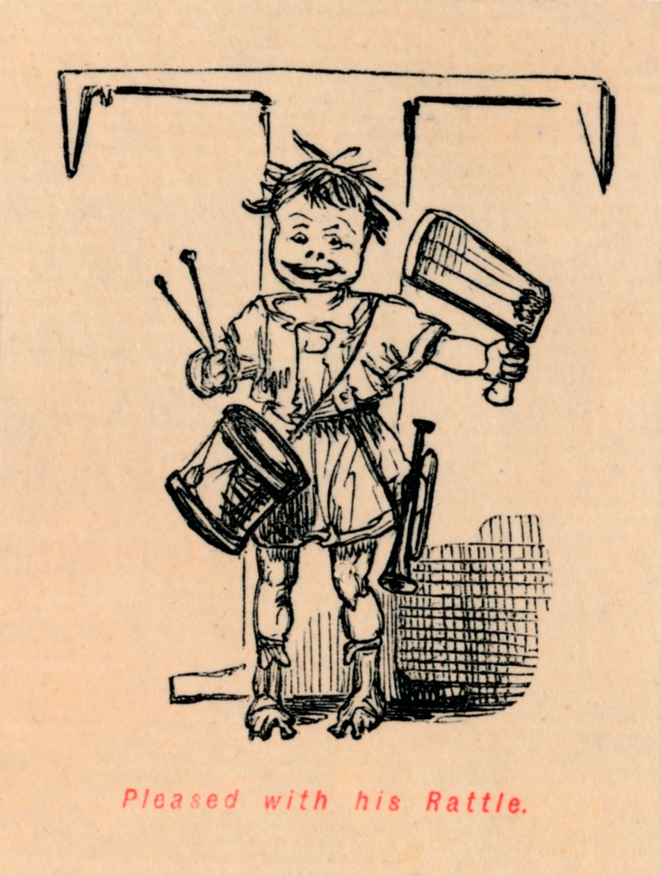 Tyytyväinen Rattleen, 1852 tekijältä John Leech