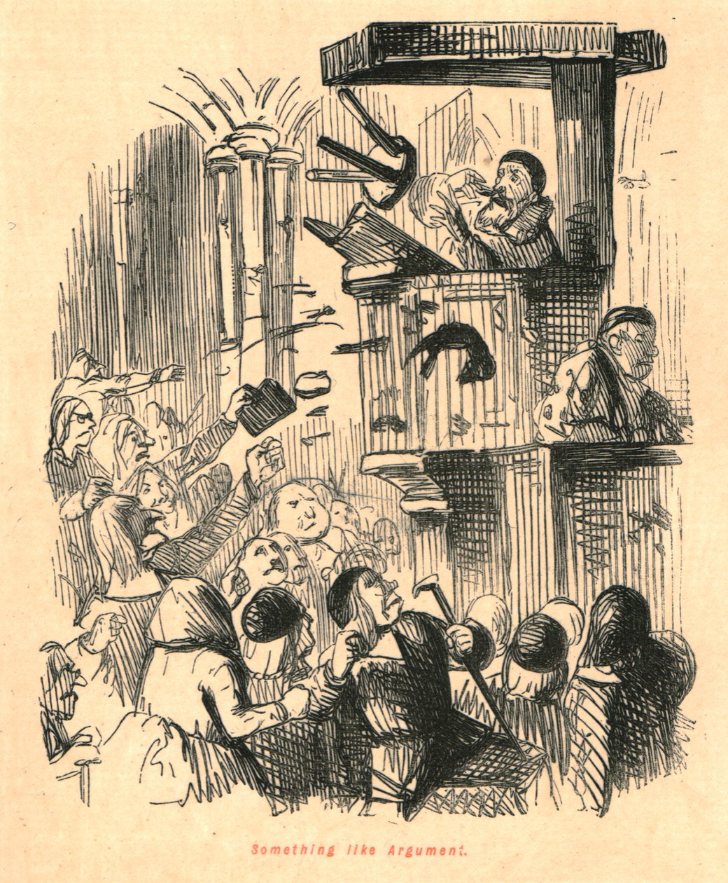 Jotain sellaista kuin Argumentti, 1897. tekijältä John Leech