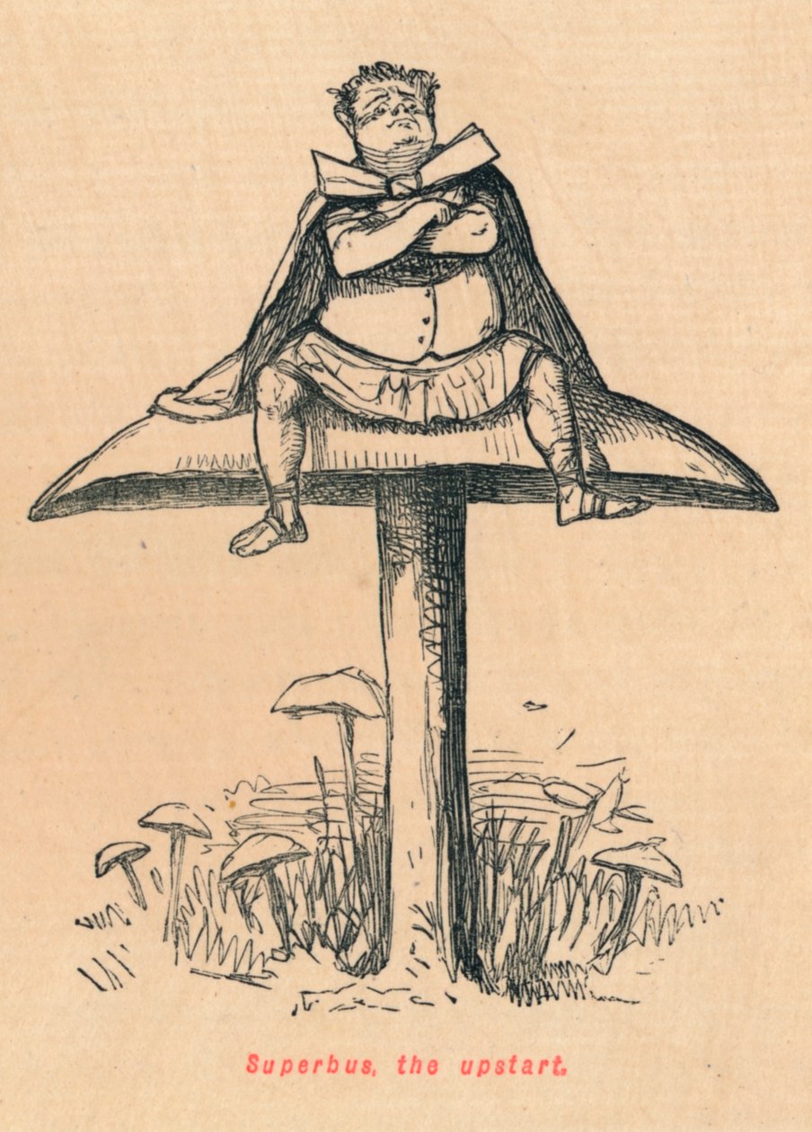 Superbus, nousujohteinen, 1852 tekijältä John Leech