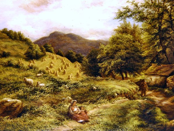 Redhill, Surrey (öljy kankaalle) tekijältä John Linnell
