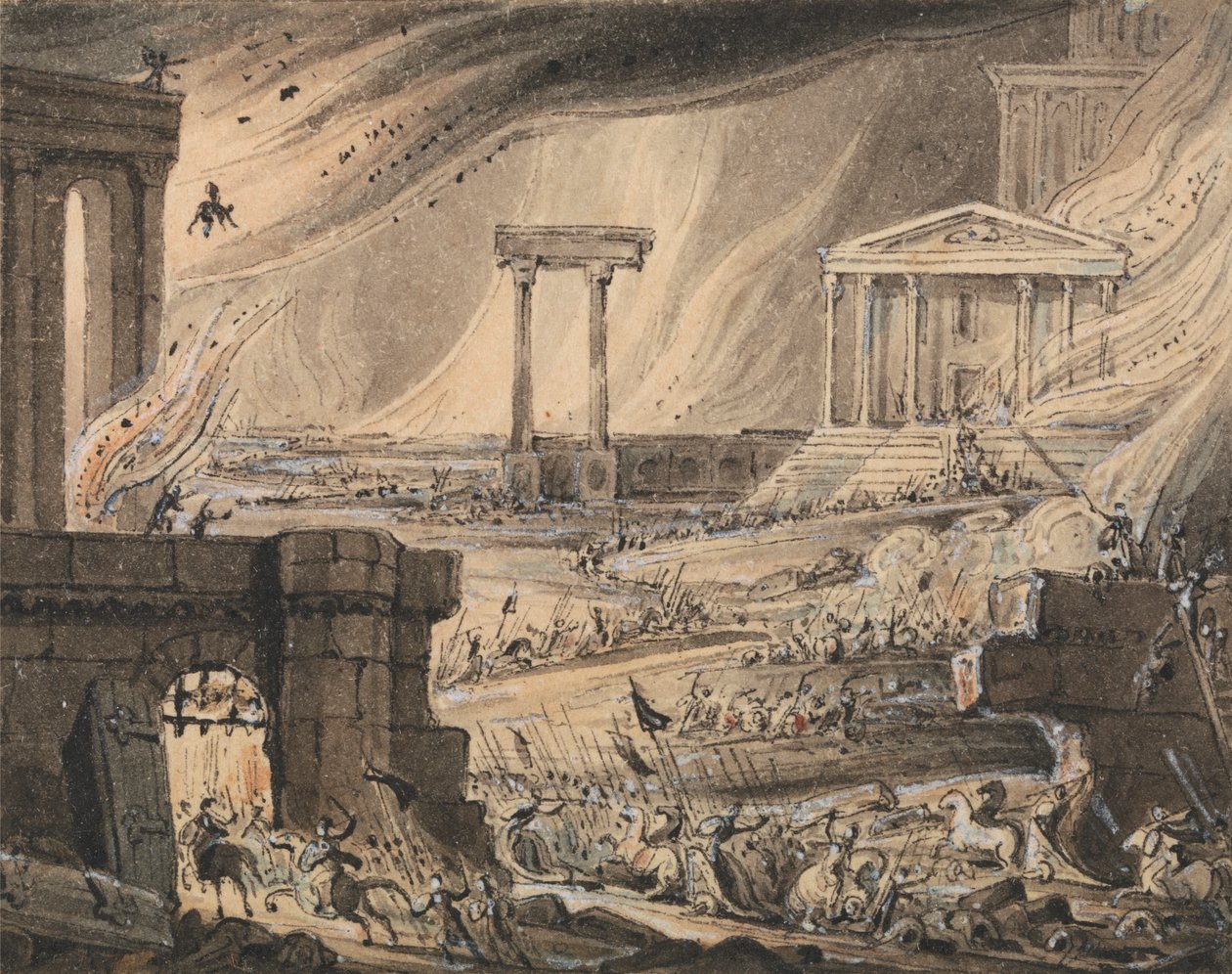 Kaupungin kaatuminen tekijältä John Martin