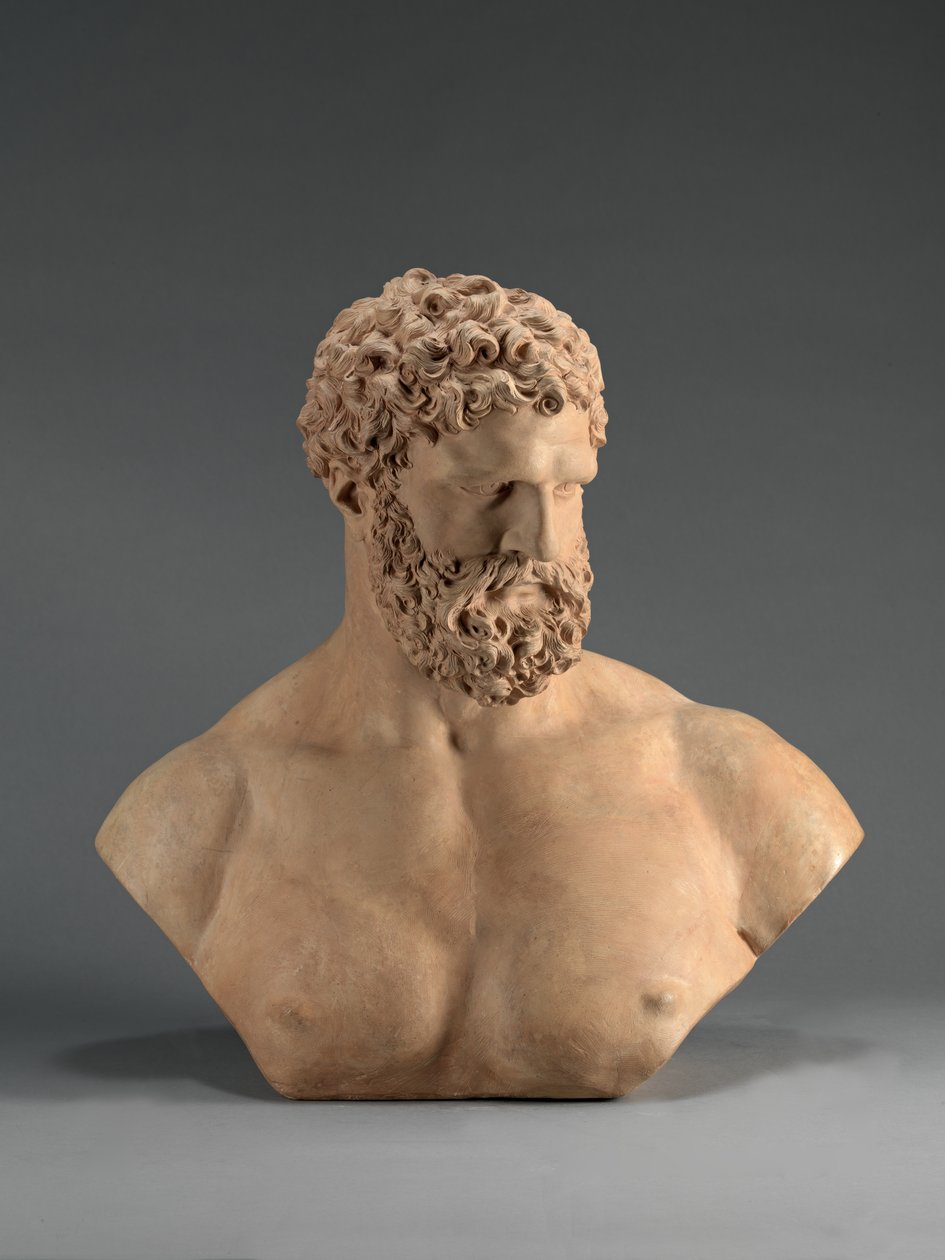 Hercules, n. 1745-52 (terrakotta) tekijältä John Michael Rysbrack
