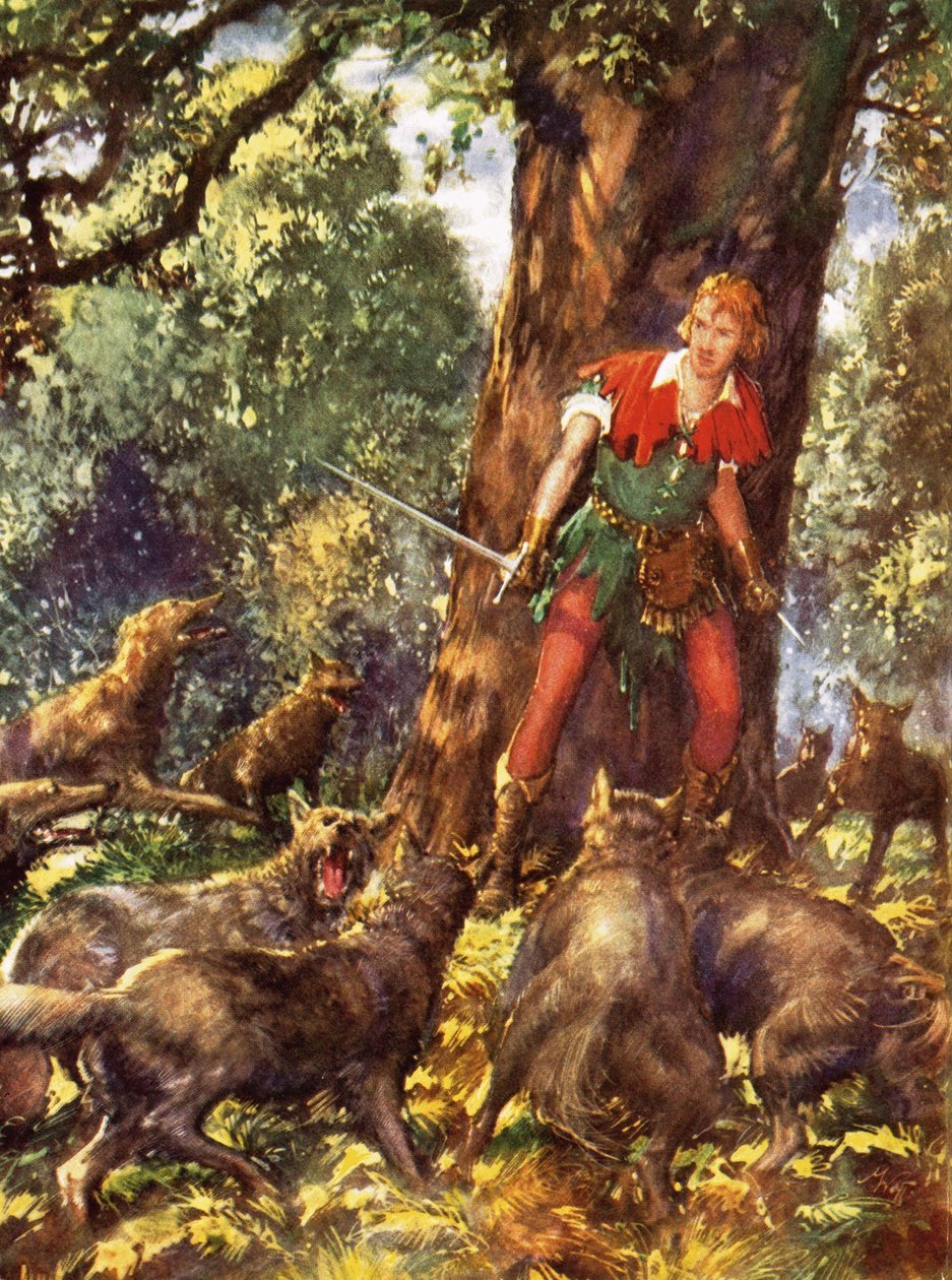 Robin Hood susien loukussa tekijältä John Millar Watt
