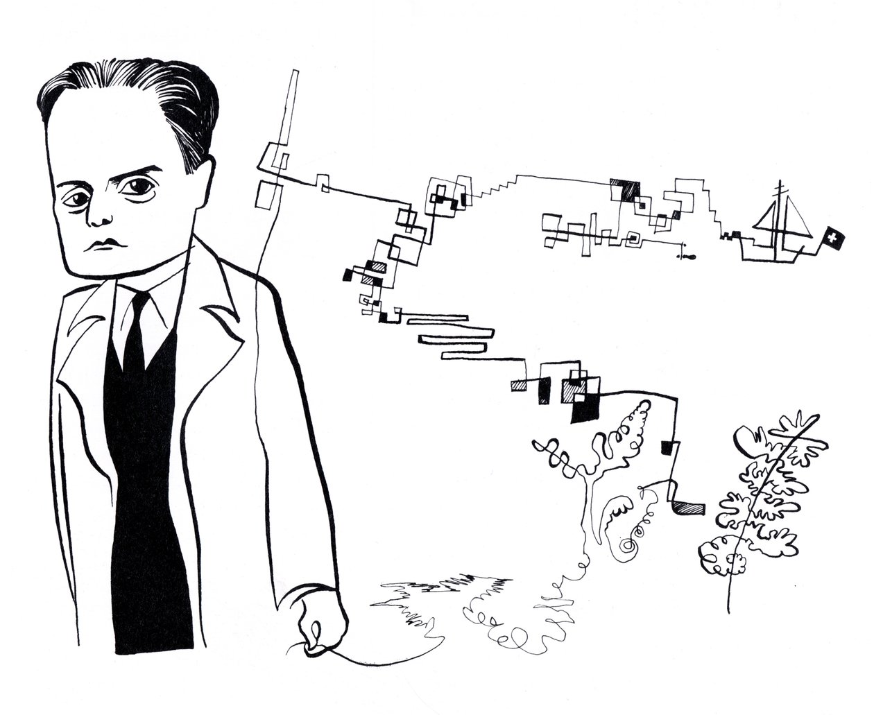 Paul Klee, karikatyyrit tekijältä John Minnion