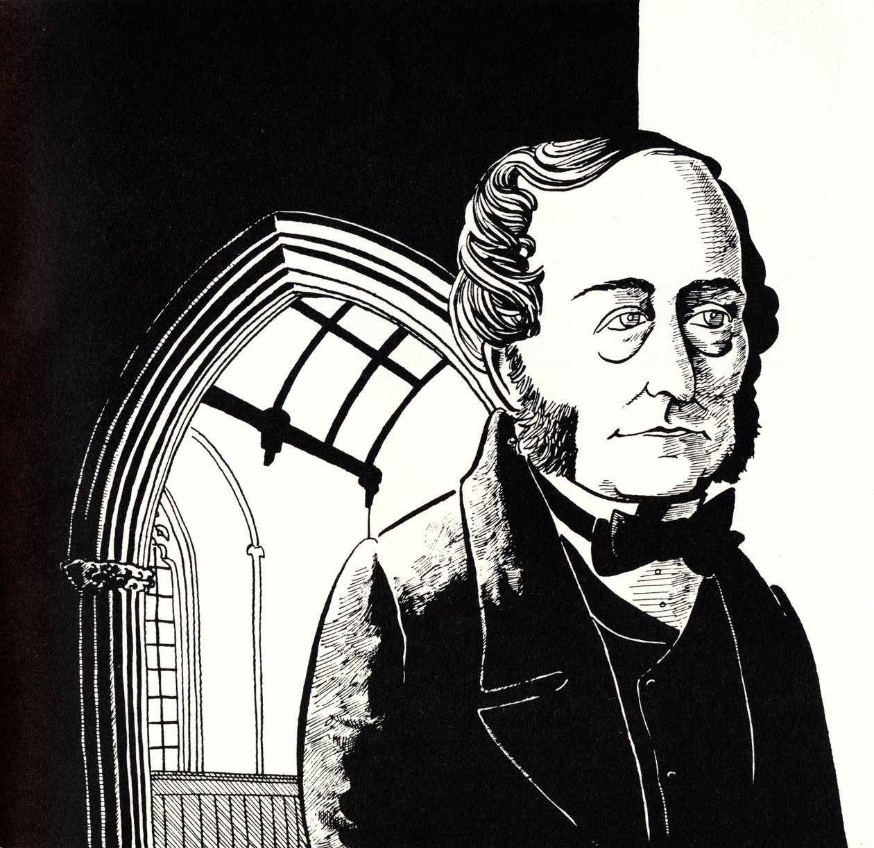 Samuel WESLEY, karikatyyrit tekijältä John Minnion
