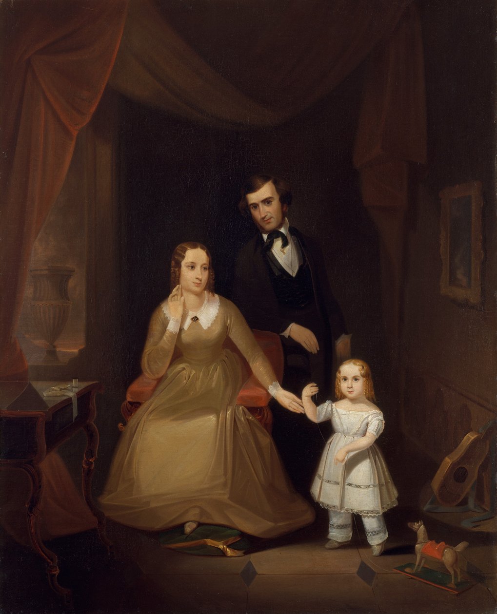 Williamsonin perhe, n. 1841-42. tekijältä John Mix Stanley