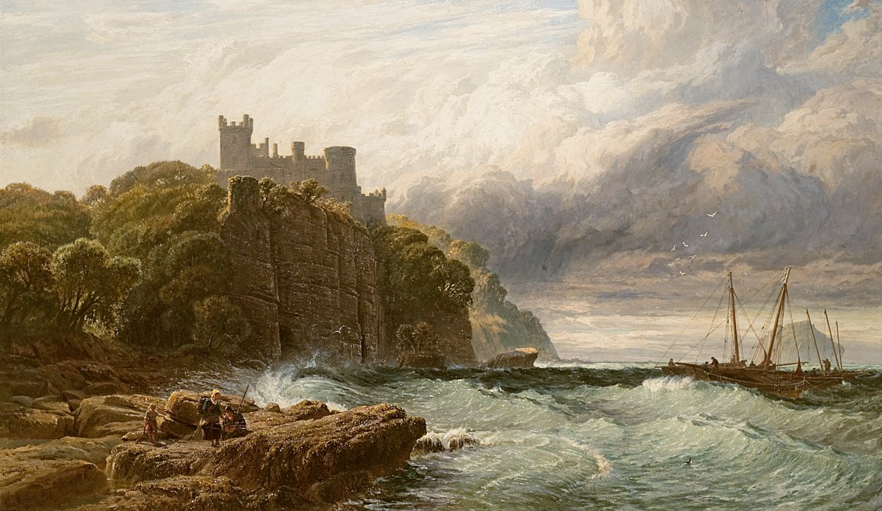 Culzeanin linna, Ayrshire, 1877 tekijältä John Mogford