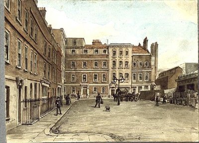Warwick Square (wc-luonnos) tekijältä John P. Ernslie
