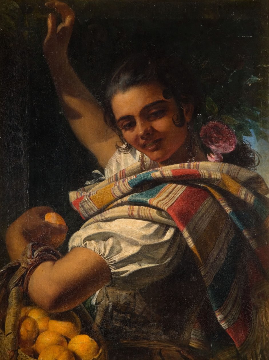 Oranssi tyttö, 1854. tekijältä John Phillip