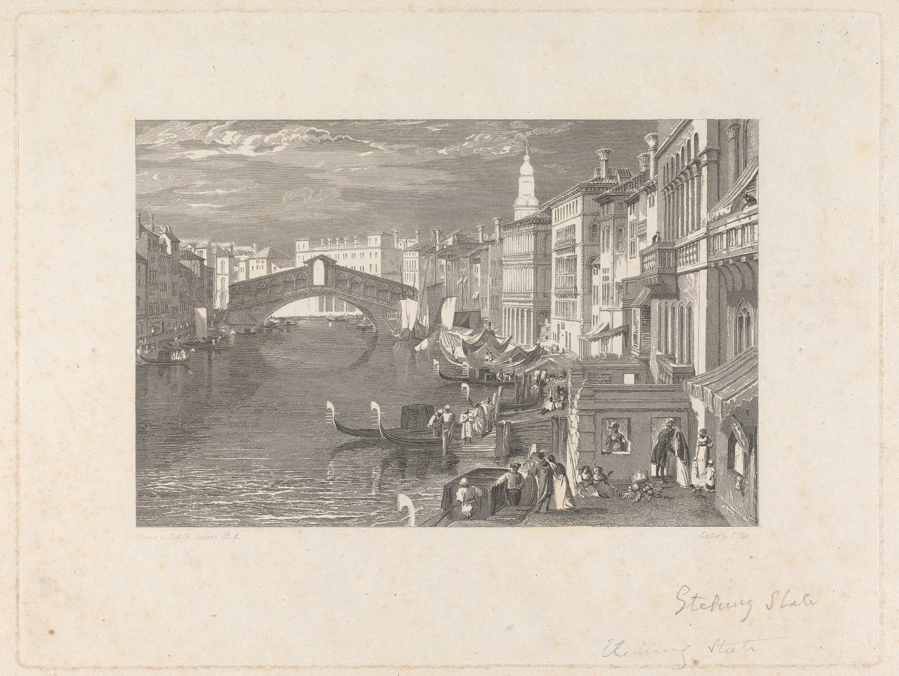 Rialto, Venetsia tekijältä John Pye