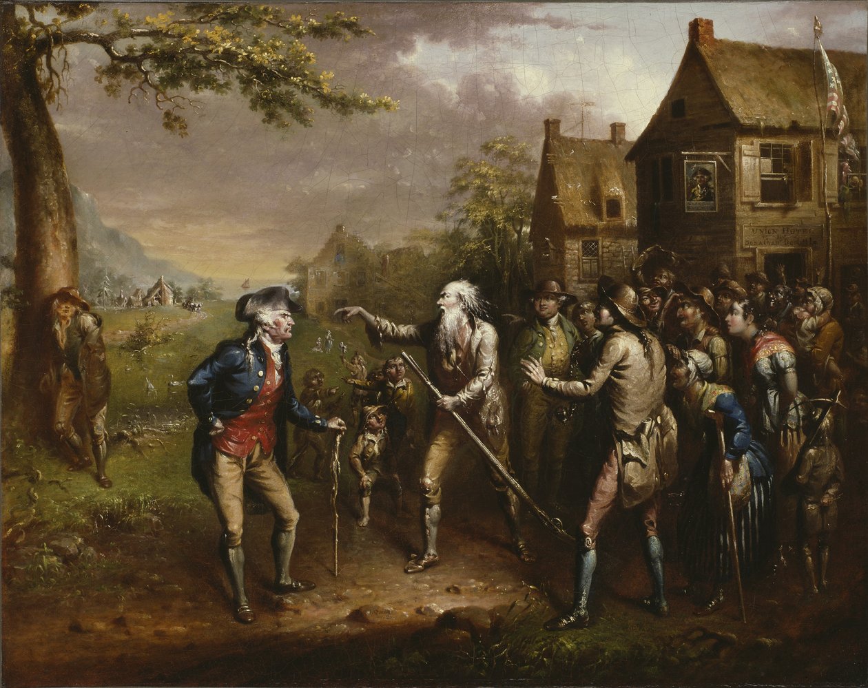 Rip Van Winkle, 1829 tekijältä John Quidor