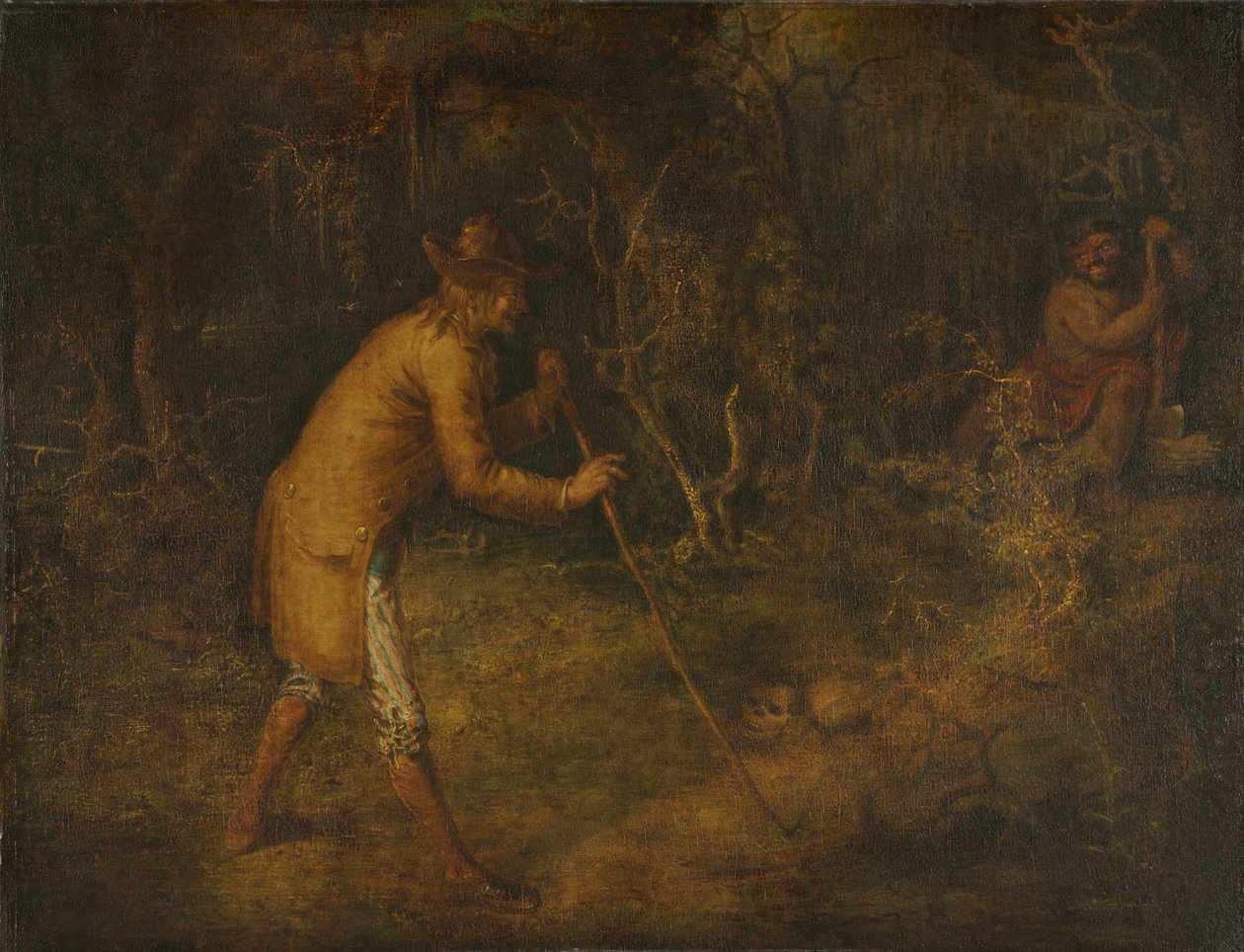 Paholainen ja Tom Walker, 1856. tekijältä John Quidor