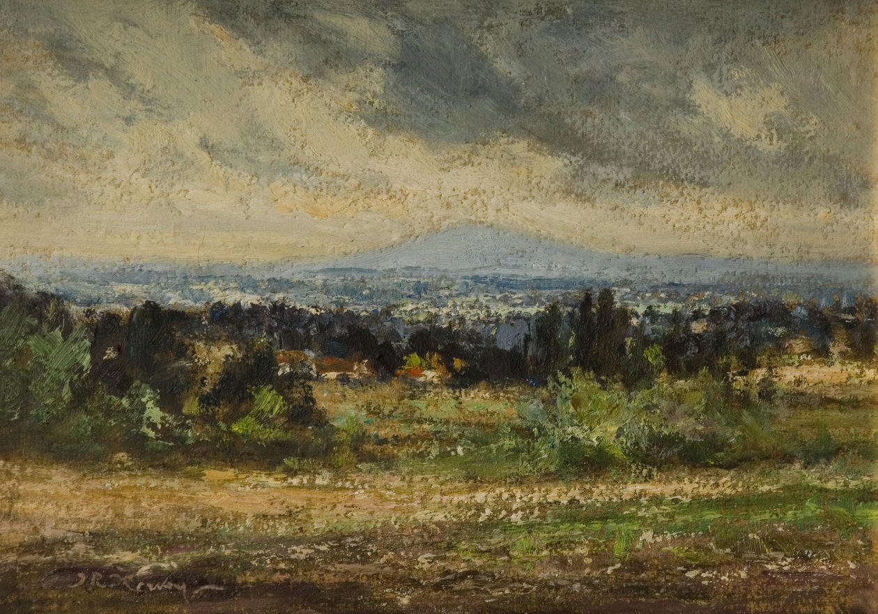 Kohtaus Surreyssa, 1930. tekijältä John Rabone Harvey