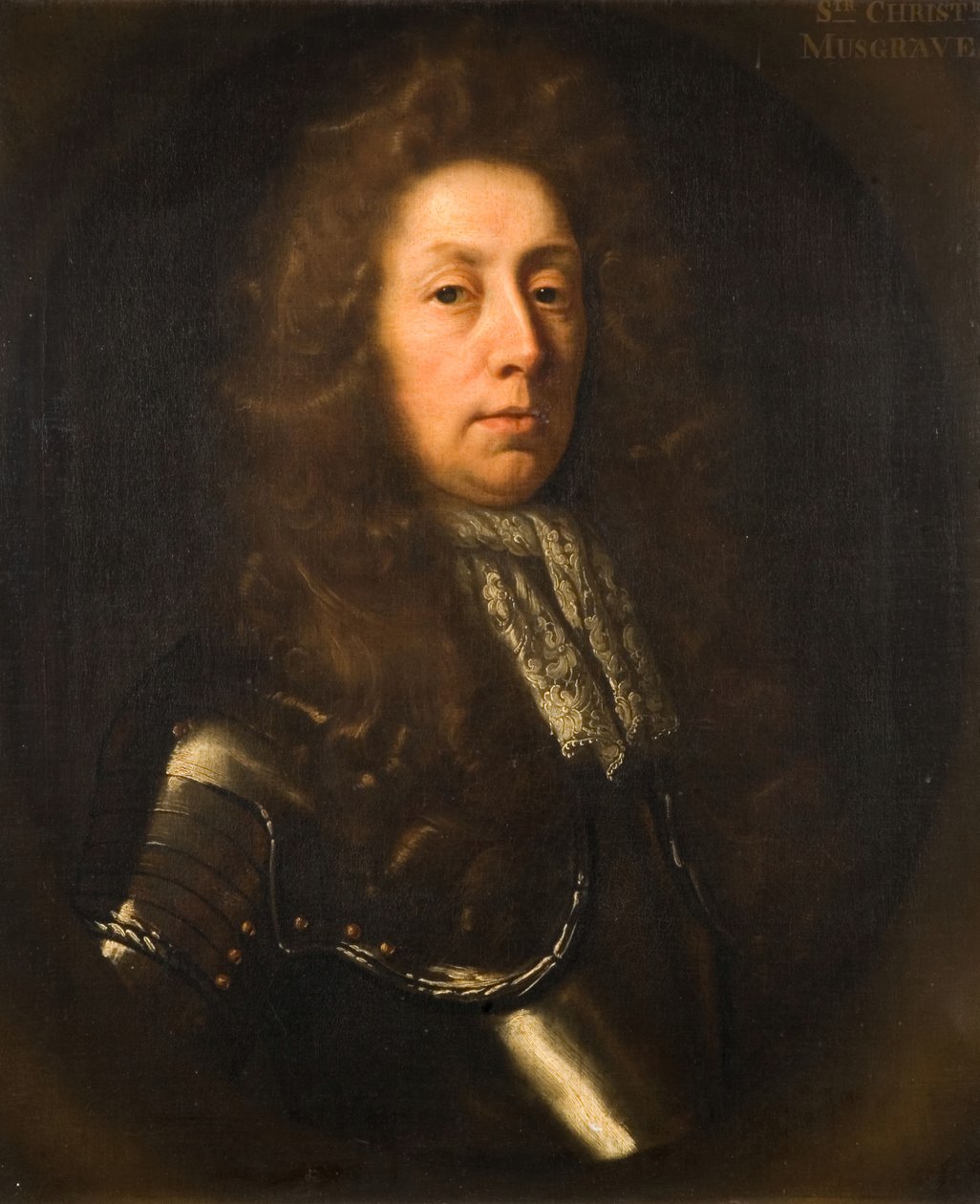 Sir Charles Musgraven muotokuva, 1691. tekijältä John Riley