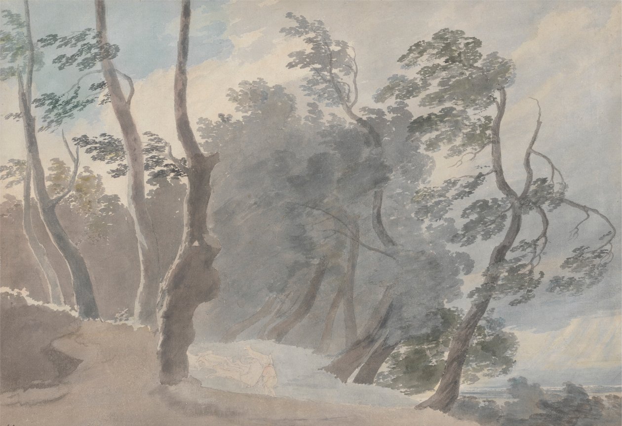 Upper Gallery, Albano tekijältä John Robert Cozens