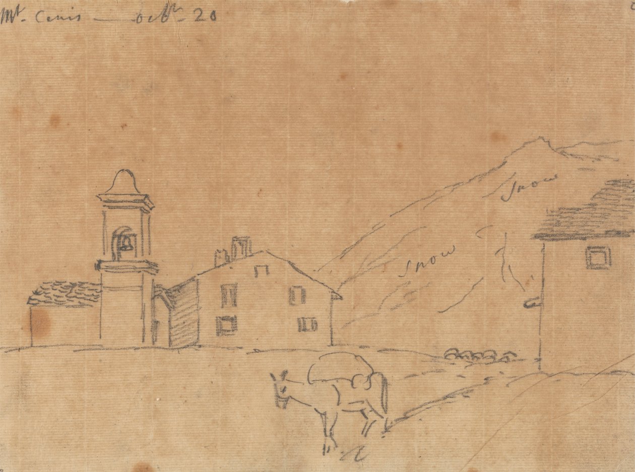 Mont Cenis, 20. lokakuuta tekijältä John Robert Cozens