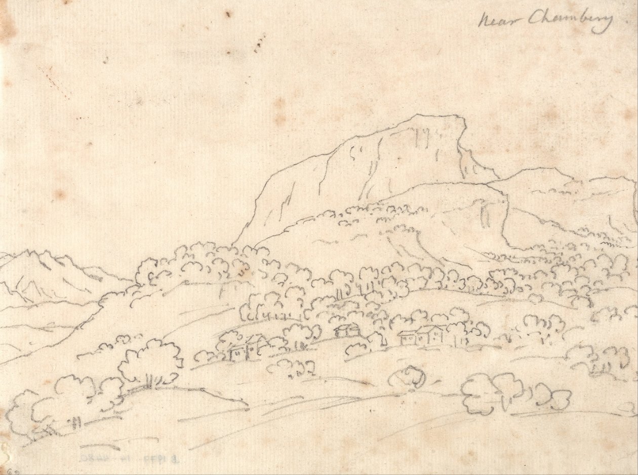 Chambergin lähellä tekijältä John Robert Cozens