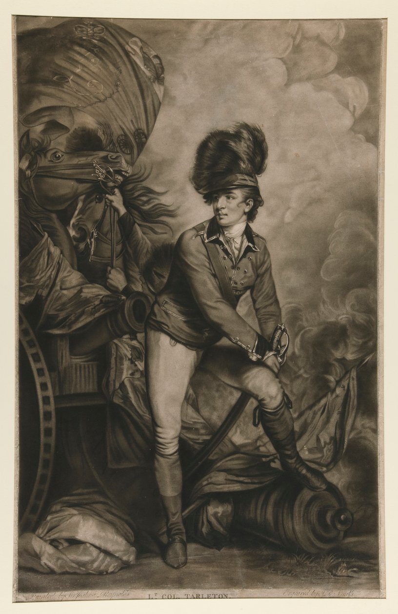 Everstiluutnantti Tarleton tekijältä John Rubens Smith